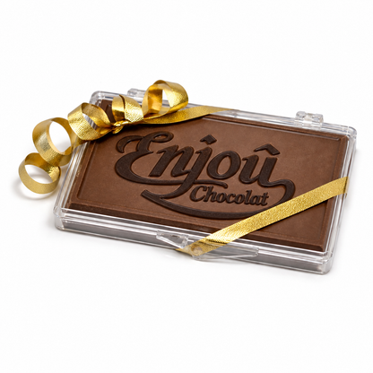 Chocolate Business Card with Your Logo