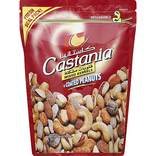 Castania 500g Mixed Nuts Snack with Coated Peanuts