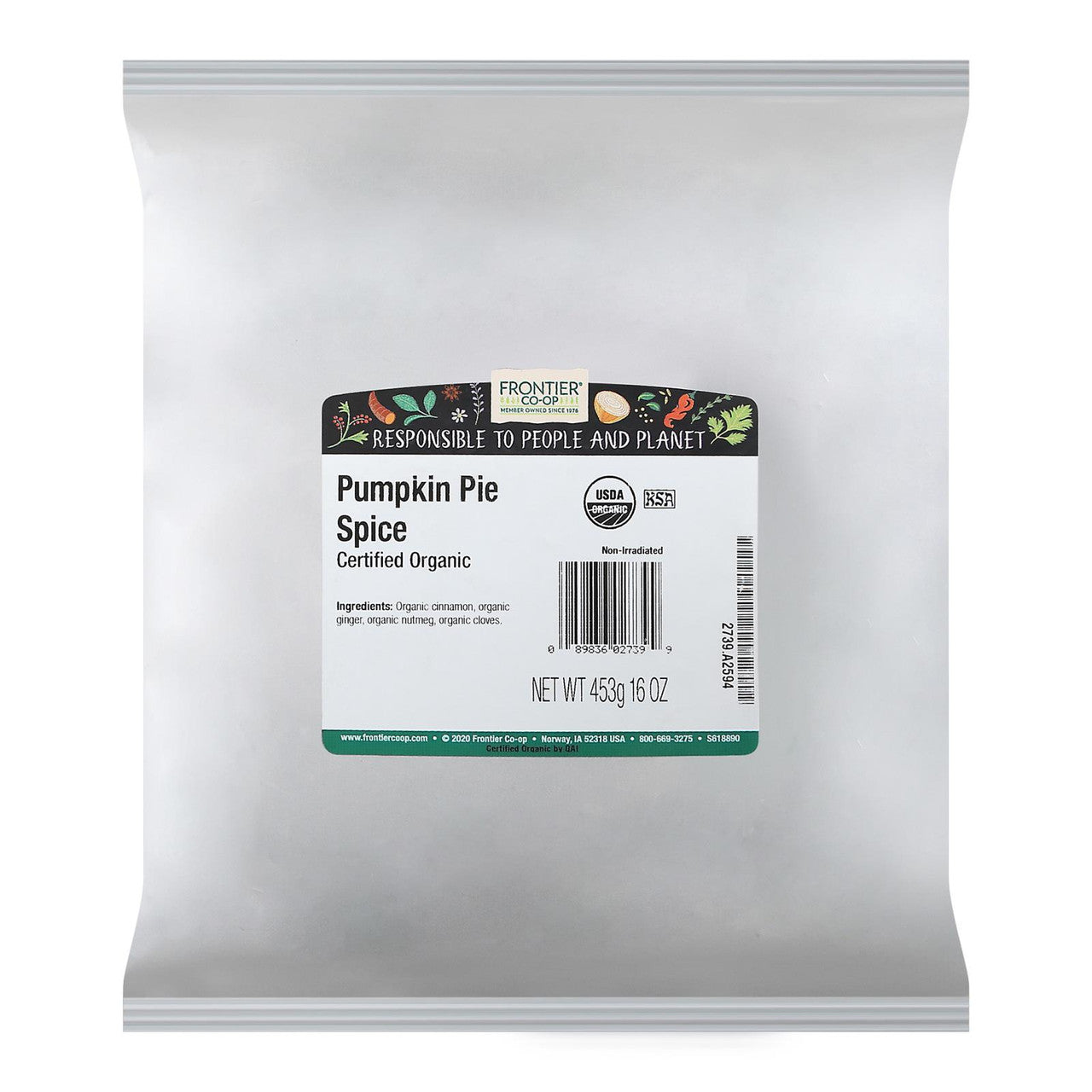 Og2 Fc Pumpkin Pie Spice ( 1 X 1 Lb   )