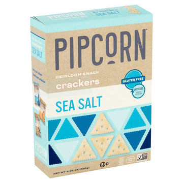 Pipcrn Sea Salt Cracker ( 6 X 4.25 Oz   )