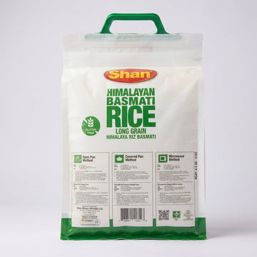 Shan Himalayan Basmati Rice 10 lbs - Premium Long Grain Gluten-Free