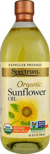 Spectrum Naturals Refined Sunflower Oil (12X32 Oz)
