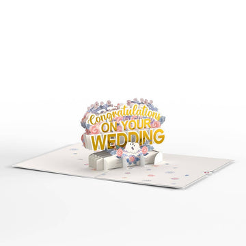 Wedding Congratulations 5''x7'' Card, Pop-Up Cards