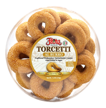 Torcetti Butter Cookies - Al Burro - 7.4 oz