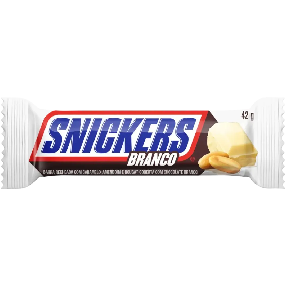 Snickers Branco – white chocolate Brazil
