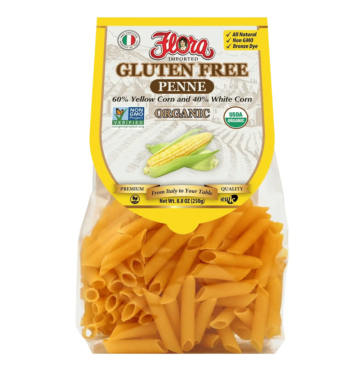Gluten Free Penne Pasta - Organic - 8.8 oz