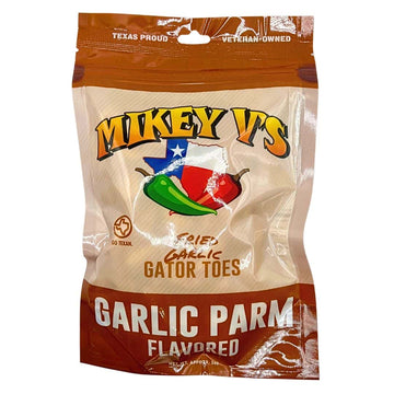 Gator Toes (Deep Fried Garlic) - Garlic Parm: 3oz
