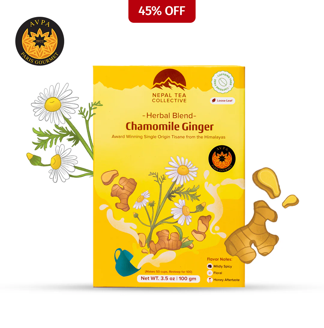 Chamomile Tea with Ginger