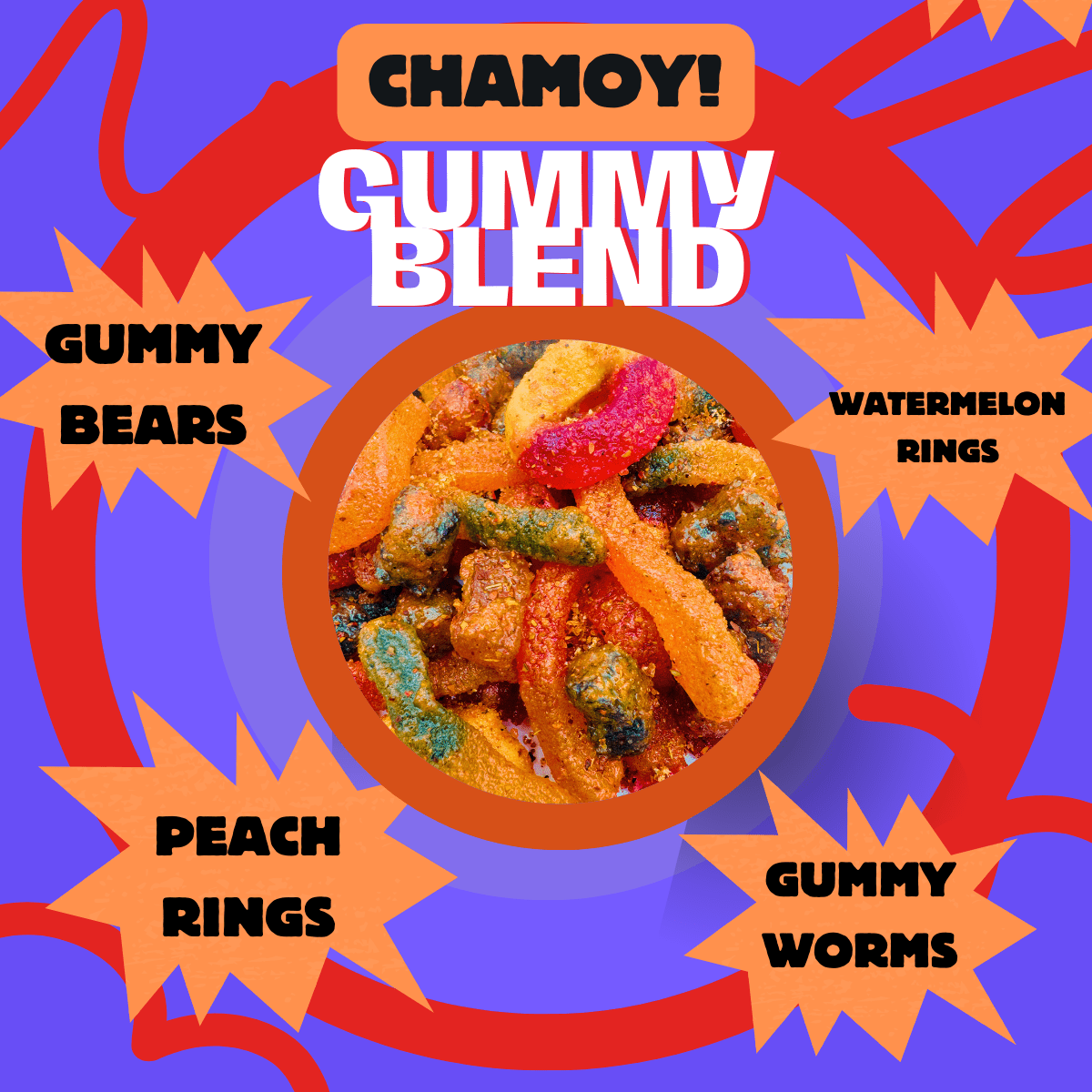 Chamoy Gummy Mix