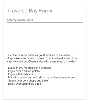 Fruit Salsa Sampler, 4 - 16 oz jars