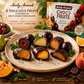 ANDY ANAND Chocolate Covered Fruits Collection Gift Box, 20 Pieces – Cherry, Pear, Pumpkin, Orange, Peach &amp; Orange Peel Covered in Premium Dark Chocolate, Gourmet Fruit Candy Assortment, California Made, Gift Ready