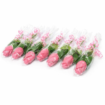 Bouquet of One Dozen Long-Stem Chocolate Roses