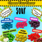 Extreme Sour Balls Candy