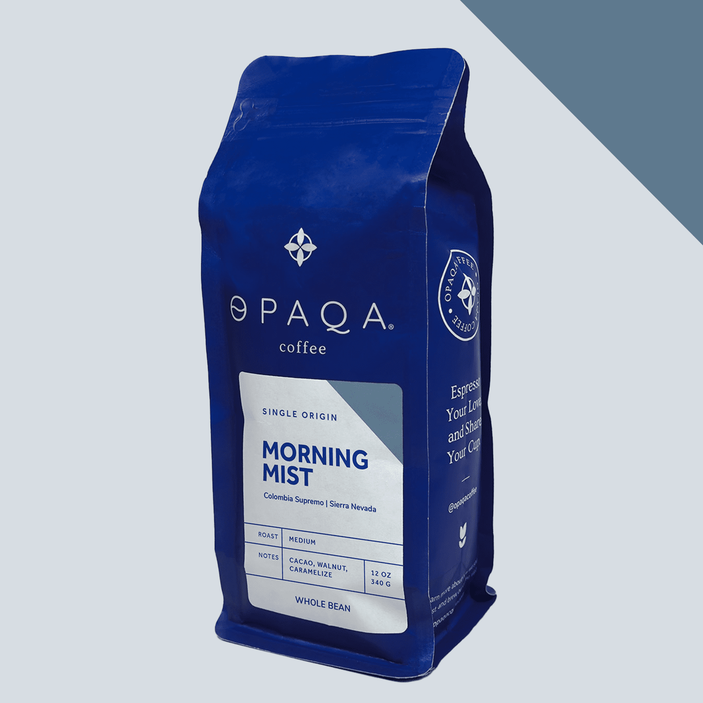 Colombia Supremo Sierra Nevada Coffee, Opaqa Morning Mist