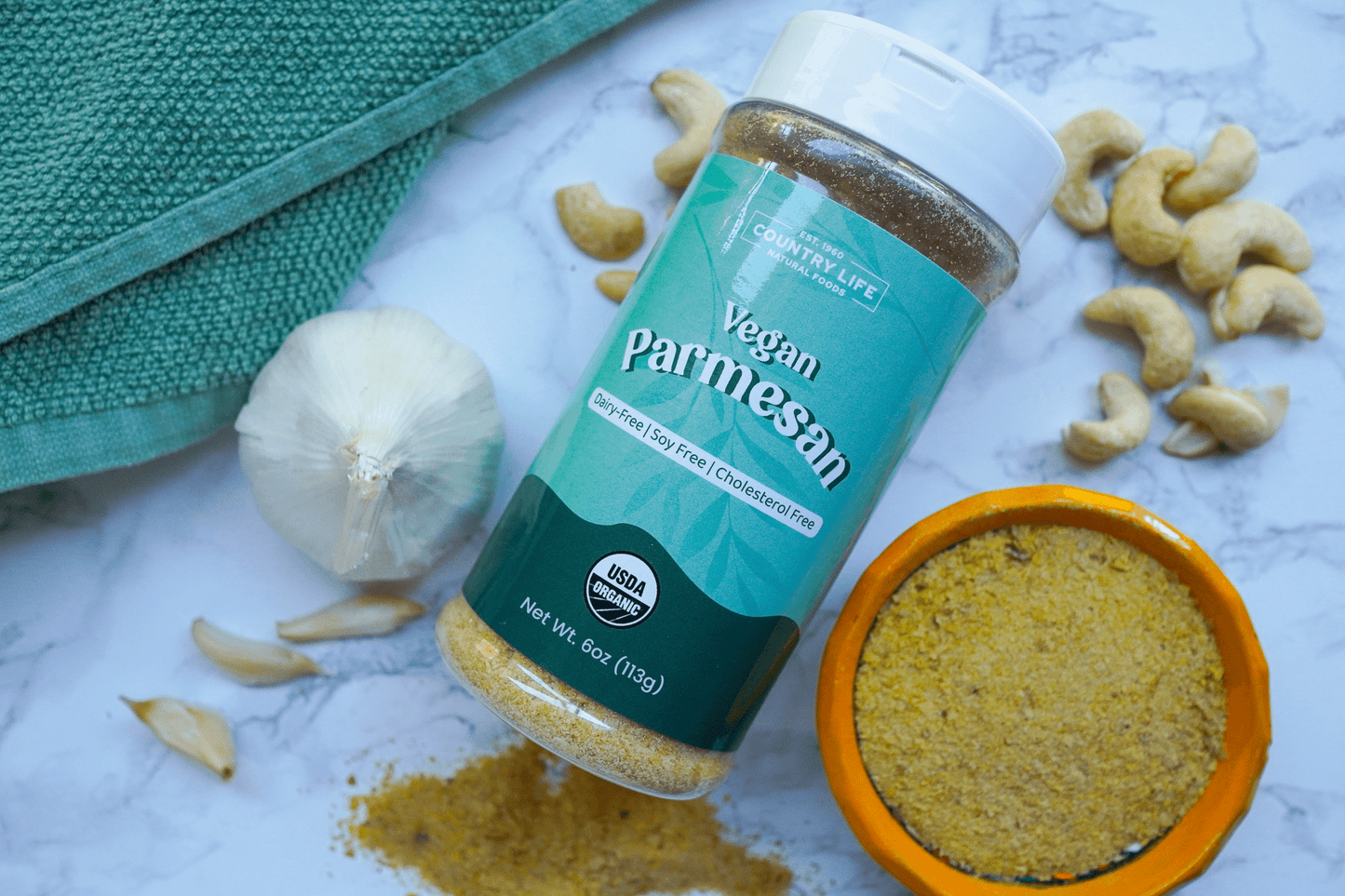 Parmesan, Organic, Vegan