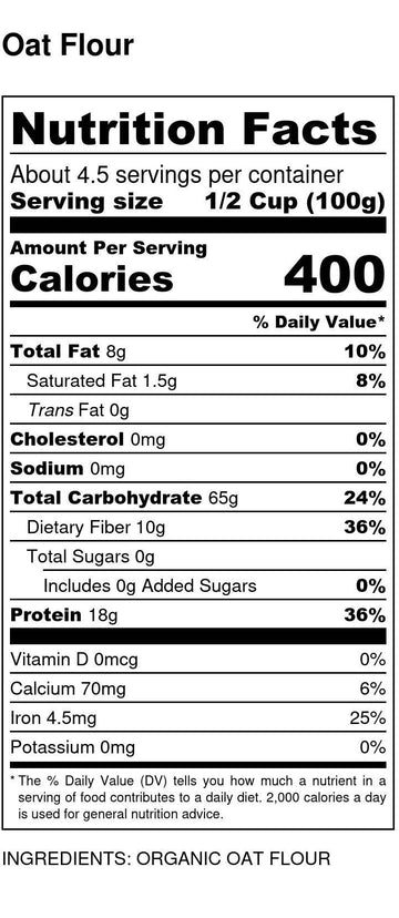 Oat Flour, Organic