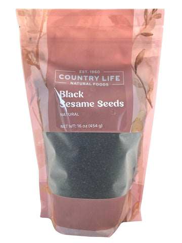 Sesame Seeds, Black, Natural