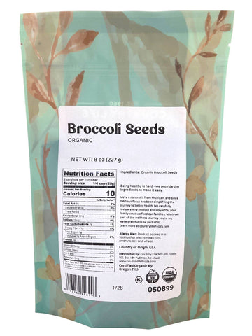 Broccoli Seed, Organic