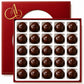 Andy Anand Belgian Dark Chocolate Cherry Cordials, 25 pc – Vegan, 60% Cocoa Butter, Rich Liquid Center, Birthday & Valentine's Gift Box
