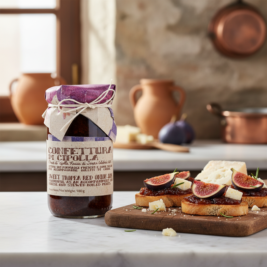 Artigiani dei Sapori, Calabrian Sweet Tropea Onion Jam, 6.3 oz (180g)