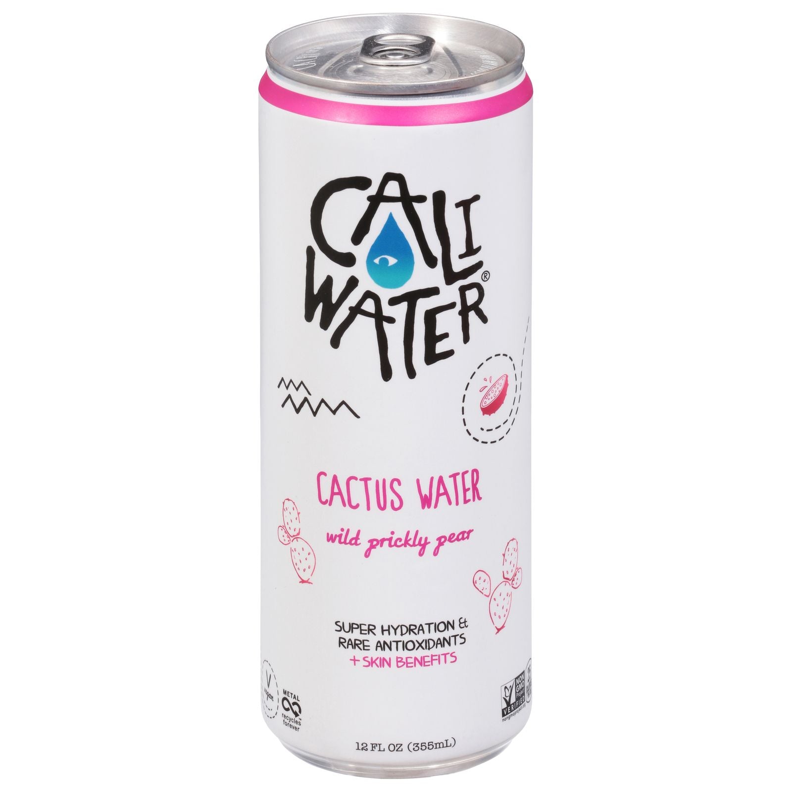 caliwater - cactus Water Prickly Pear - case Of 12-12 Fz(D0102H546VP)