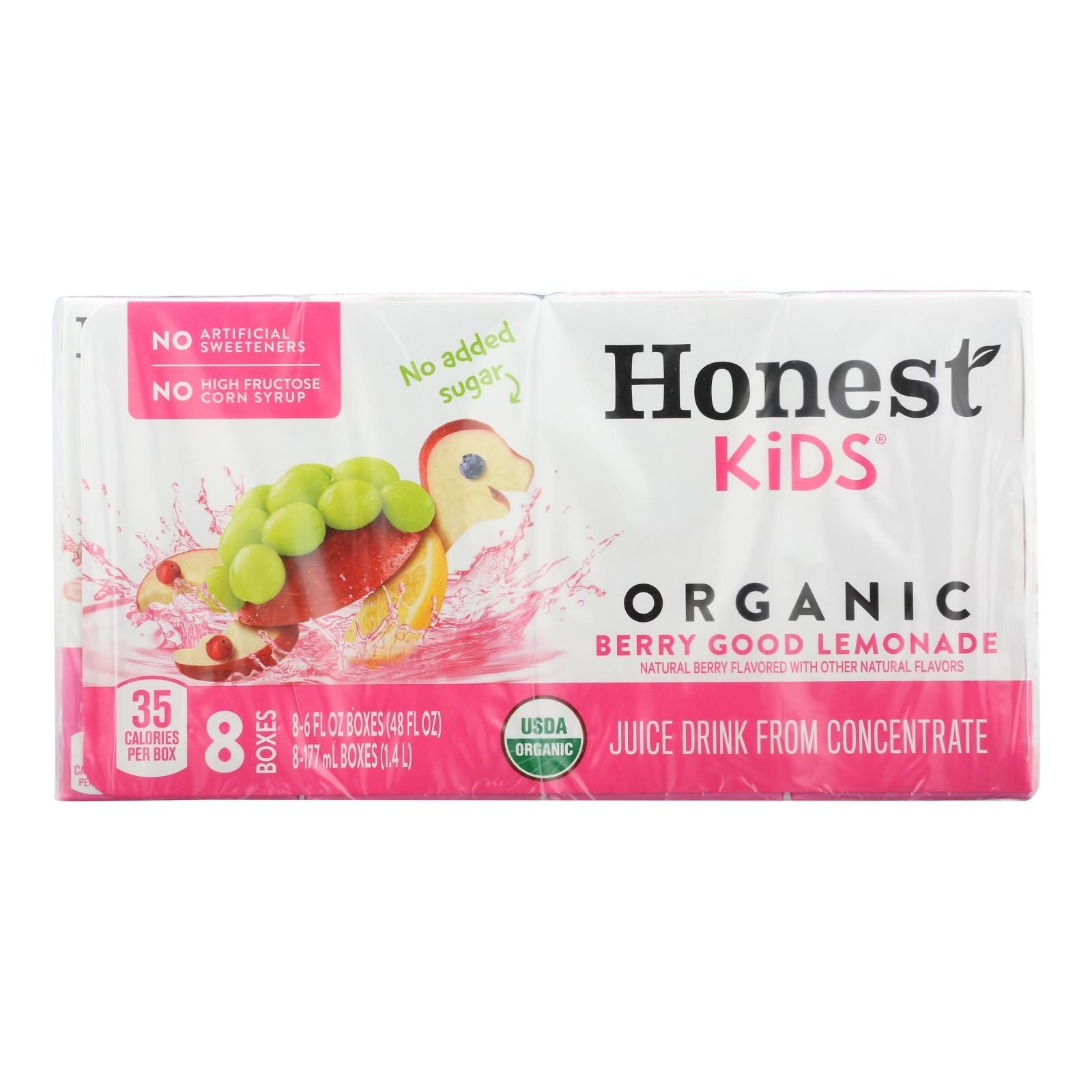 Honest Kids - Jcdrk Berry gd Lemade - case Of 5-86 Fz(D0102H547HP)