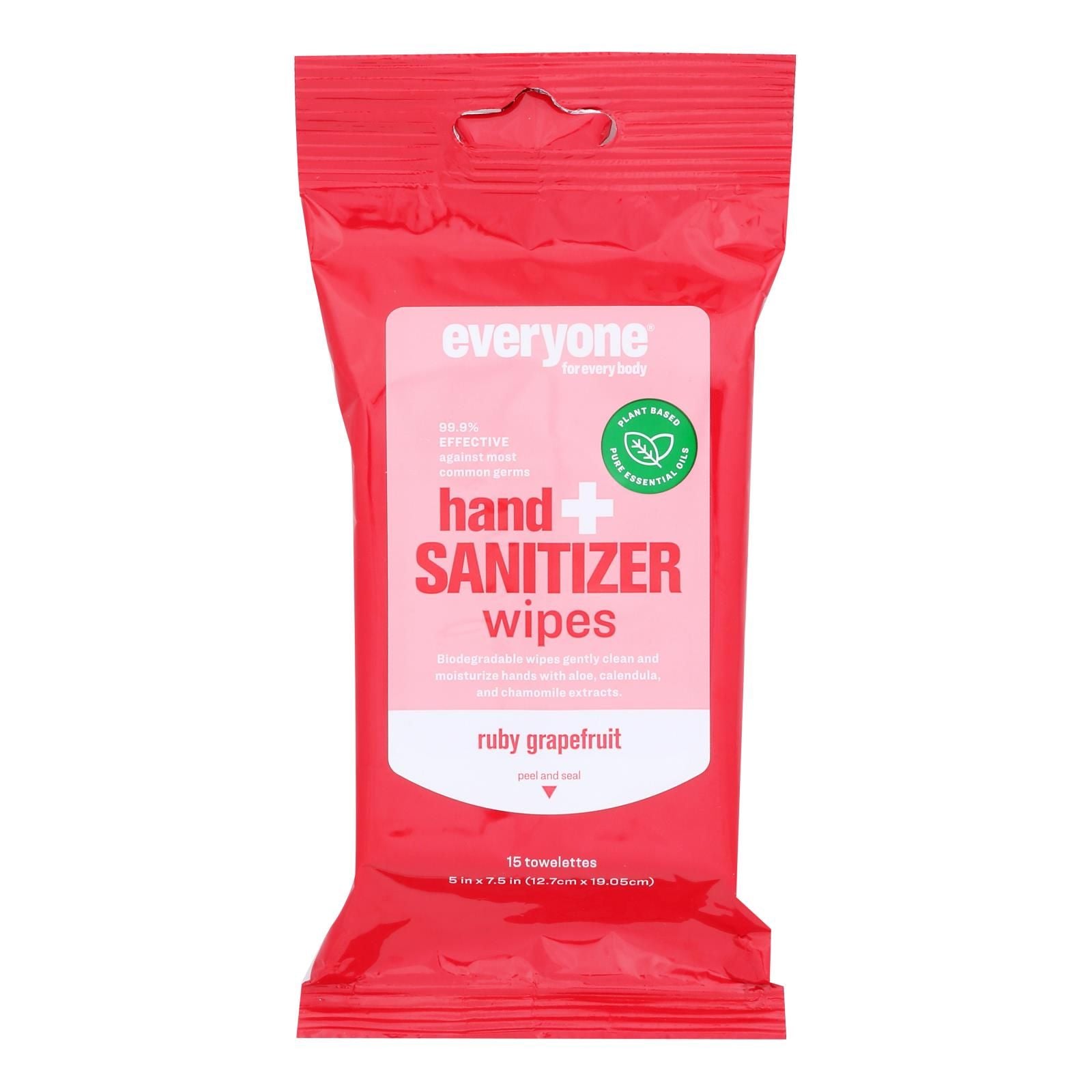 Everyone - Hnd Sntzr Wps Ruby grapefruit - case Of 6-15 ct(D0102H547SJ)