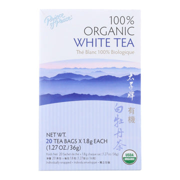 Prince Of Peace Organic Premium Peony White Tea - 20 Tea Bags(D0102H54Yt2)
