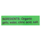 Emperors Kitchen Garlic - Organic - Chopped - 45 Oz - Case Of 12(D0102H5K0K2)