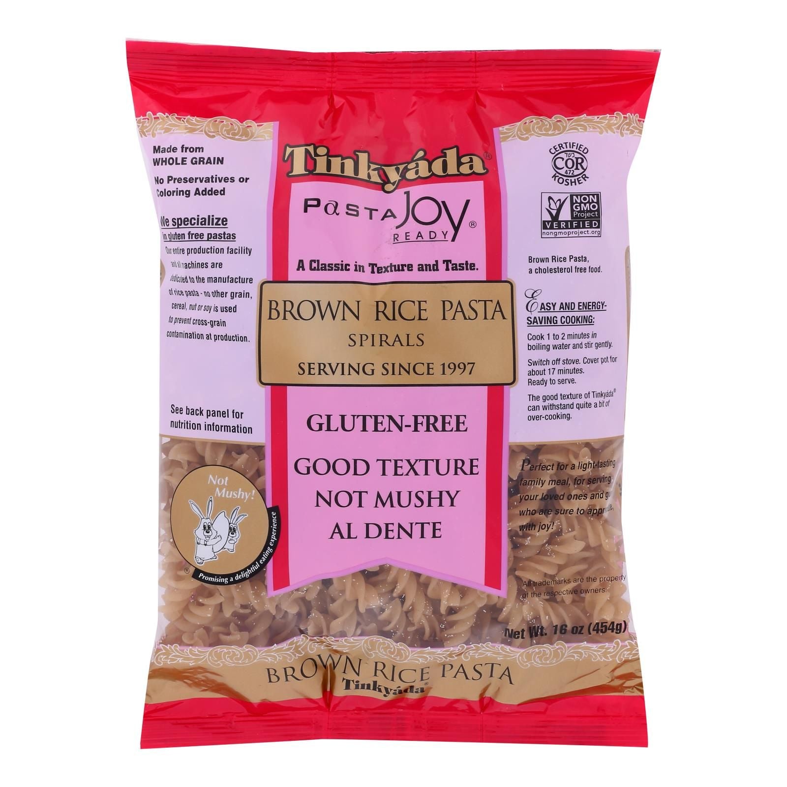 Tinkyada Brown Rice Spirals - case Of 12 - 16 Oz(D0102H5K54X)