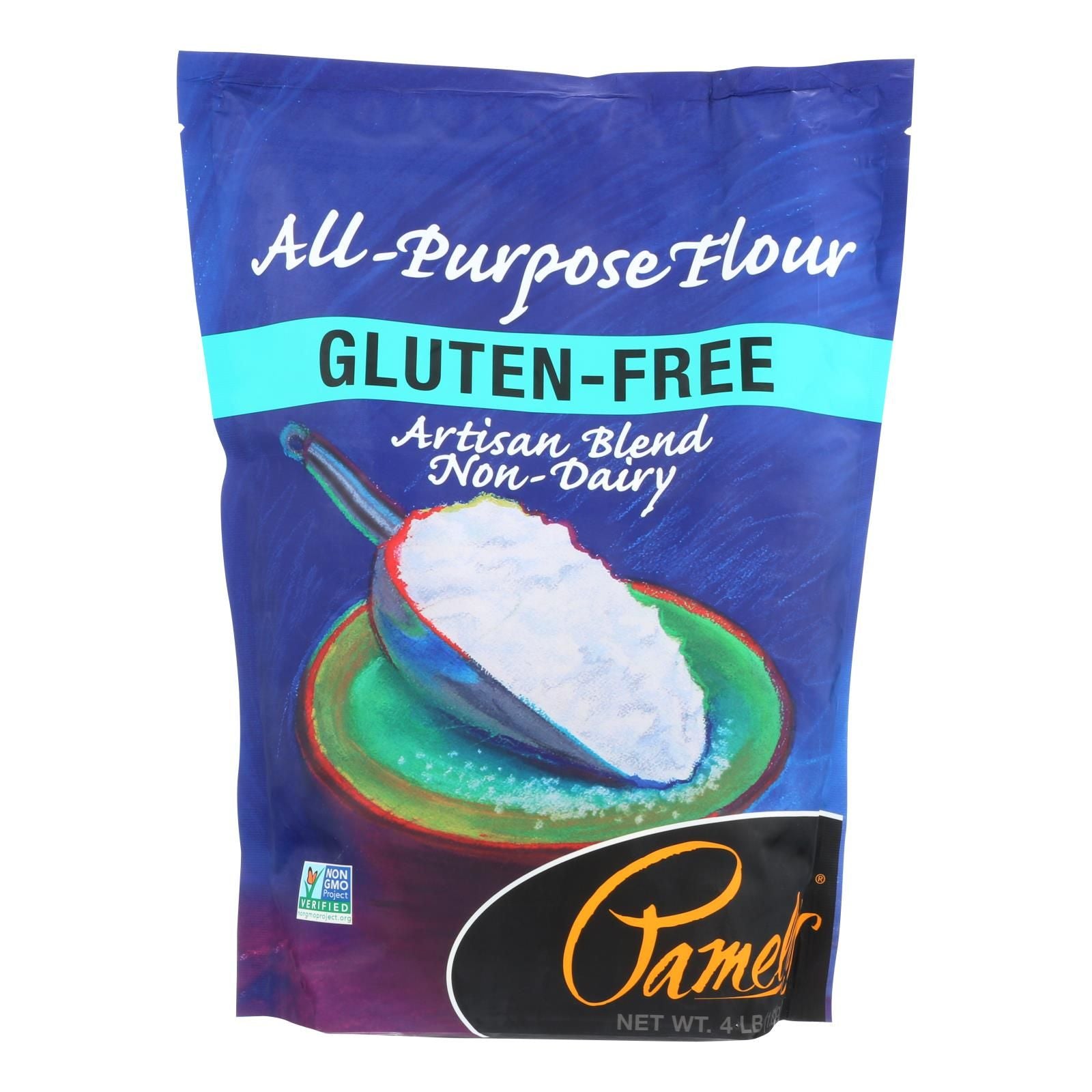 Pamelas Products - All-purpose Artisan Blend - Flour - case Of 3 - 4 Lb(D0102H5KDY2)