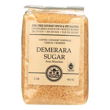 India Tree Gourmet Spices & Specialties Demerara Sugar - Case Of 6 - 16 Oz(D0102H5Kfc6)