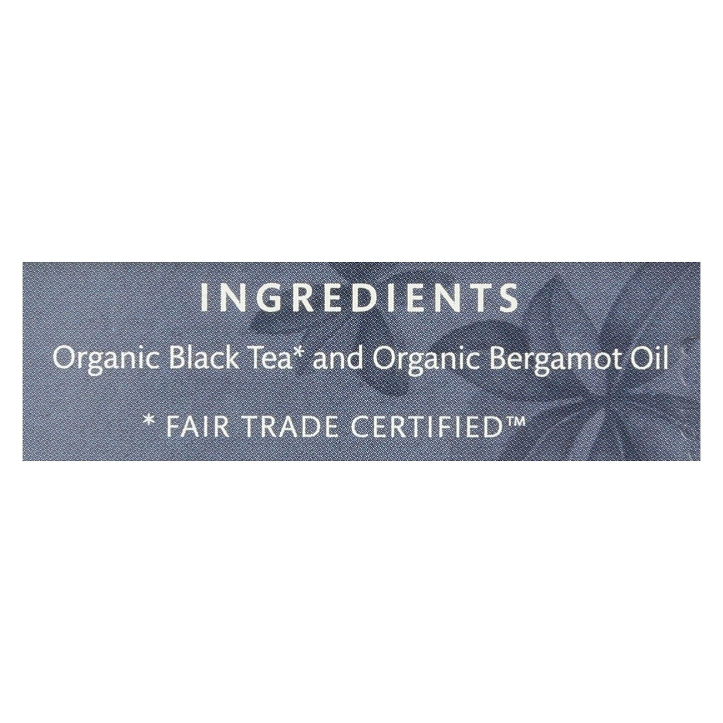 Choice Organics Earl Grey Tea with Bergamot - Organic Black Tea Bags - 16 Count - Fair Trade - Compostable - Contains Caffeine