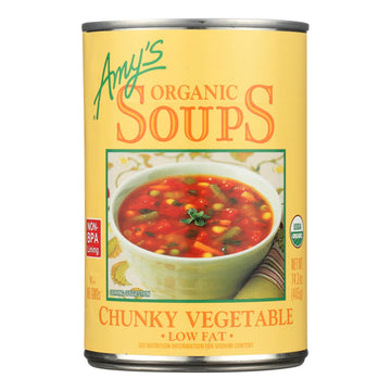 Amys - Organic Chunky Vegetable Soup - Case Of 12 - 143 Oz(D0102H5Kh5X)