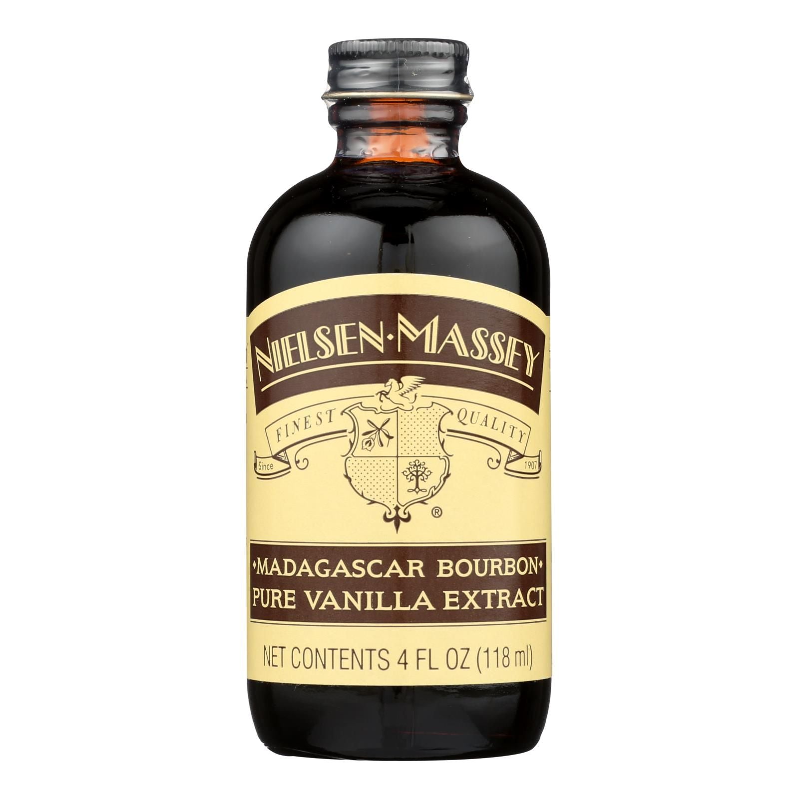 Nielsen-Massey Vanilla Extract, 4 Fl Oz, Model 21004/RBO4CI