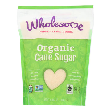 Wholesome Sweeteners Sugar - Organic - Turbinado - Raw Cane - 64 Oz - Case Of 6(D0102H5Klwx)