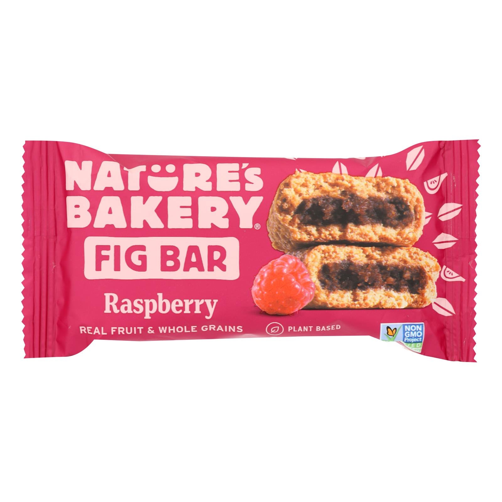Natures Bakery Stone Ground Whole Wheat Fig Bar - Raspberry - 2 Oz - Case Of 12(D0102H5Kmx6)
