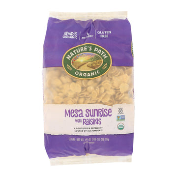 Natures Path Organic Mesa Sunrise Flakes With Raisins - Case Of 6 - 291 Oz(D0102H5Kpr8)