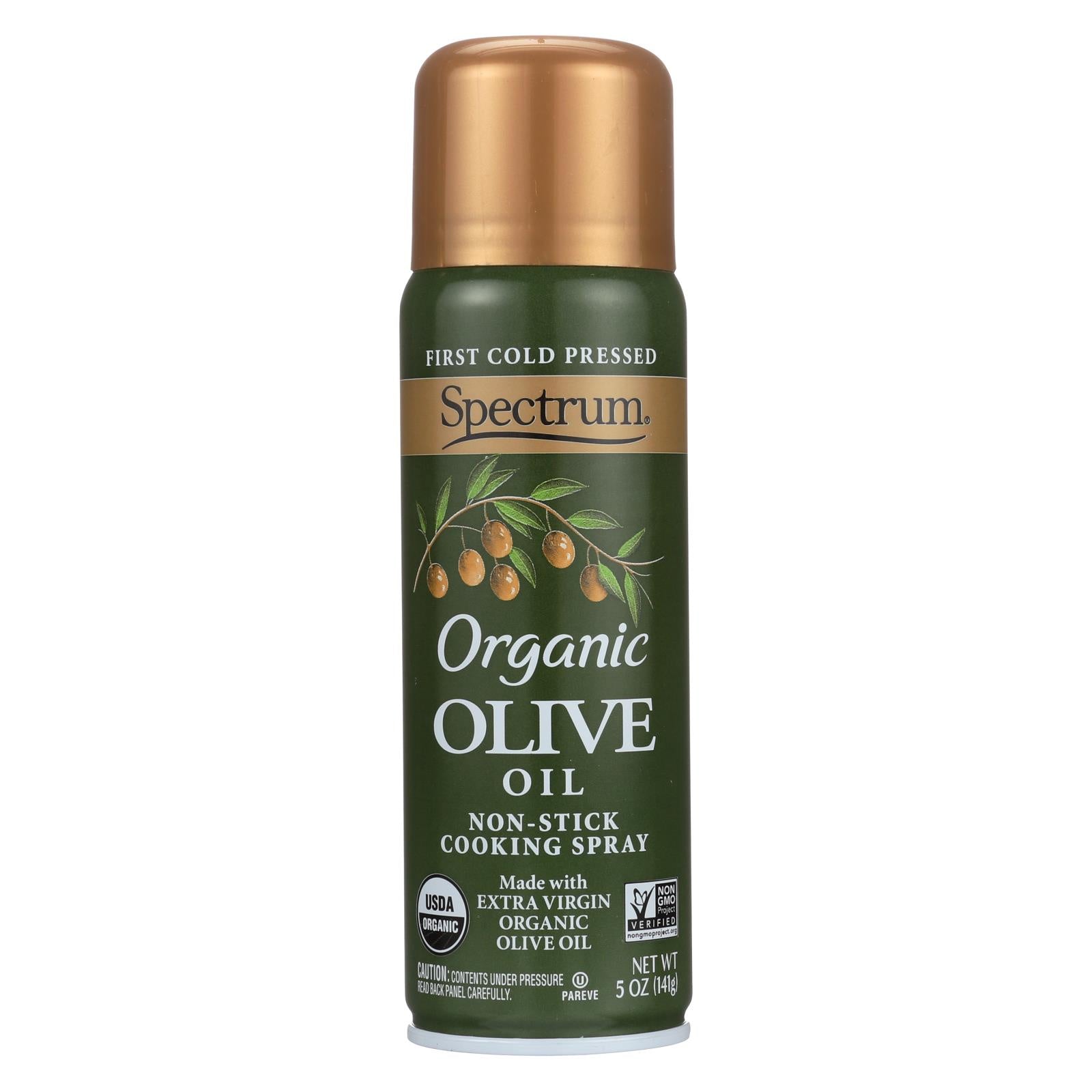 Spectrum Naturals Organic Extra Virgin Olive Spray Oil - Case Of 6 - 5 Fl Oz(D0102H5Kruj)