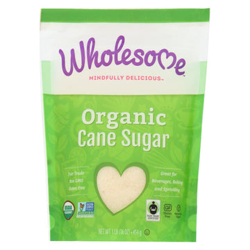 Wholesome Sweeteners Sugar - Organic - Milled - Unrefined - Case Of 12 Lbs(D0102H5Kvi6)