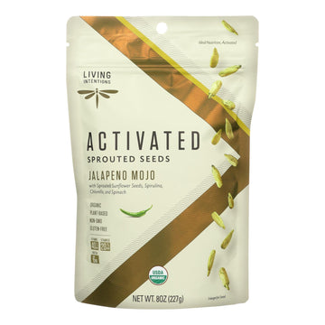 Living Intentions Organic Sprouted Seeds - Sunflower And Greens - Case Of 6 - 8 Oz(D0102H5Nas8)