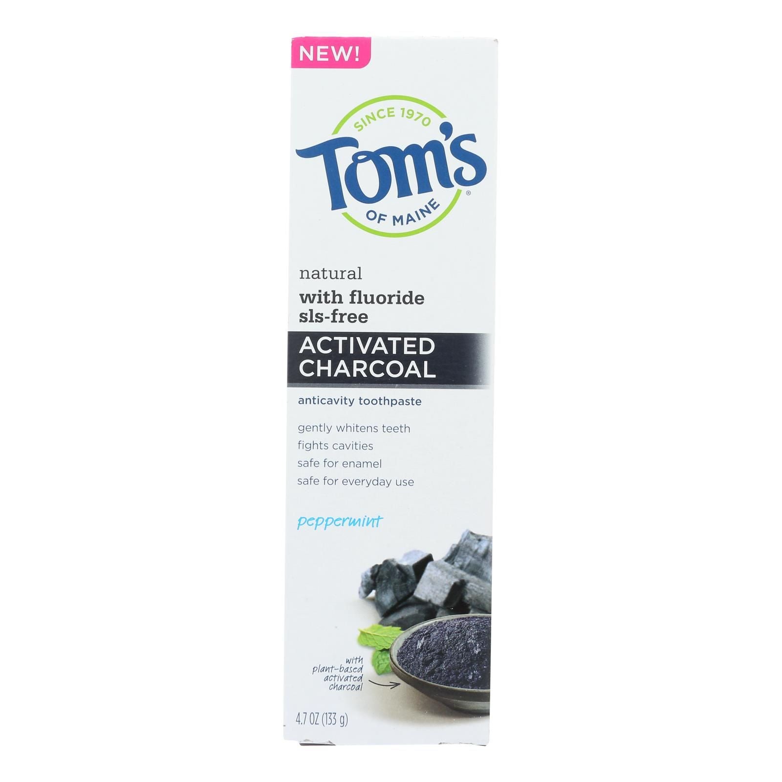 Toms Of Maine - Tp cavity charcoal - case Of 6 - 47 Oz(D0102H5NDNX)