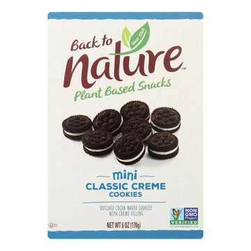 Back To Nature - Cookies Mini Clssc Cream - Case Of 6-6 Oz(D0102H5Nfl8)