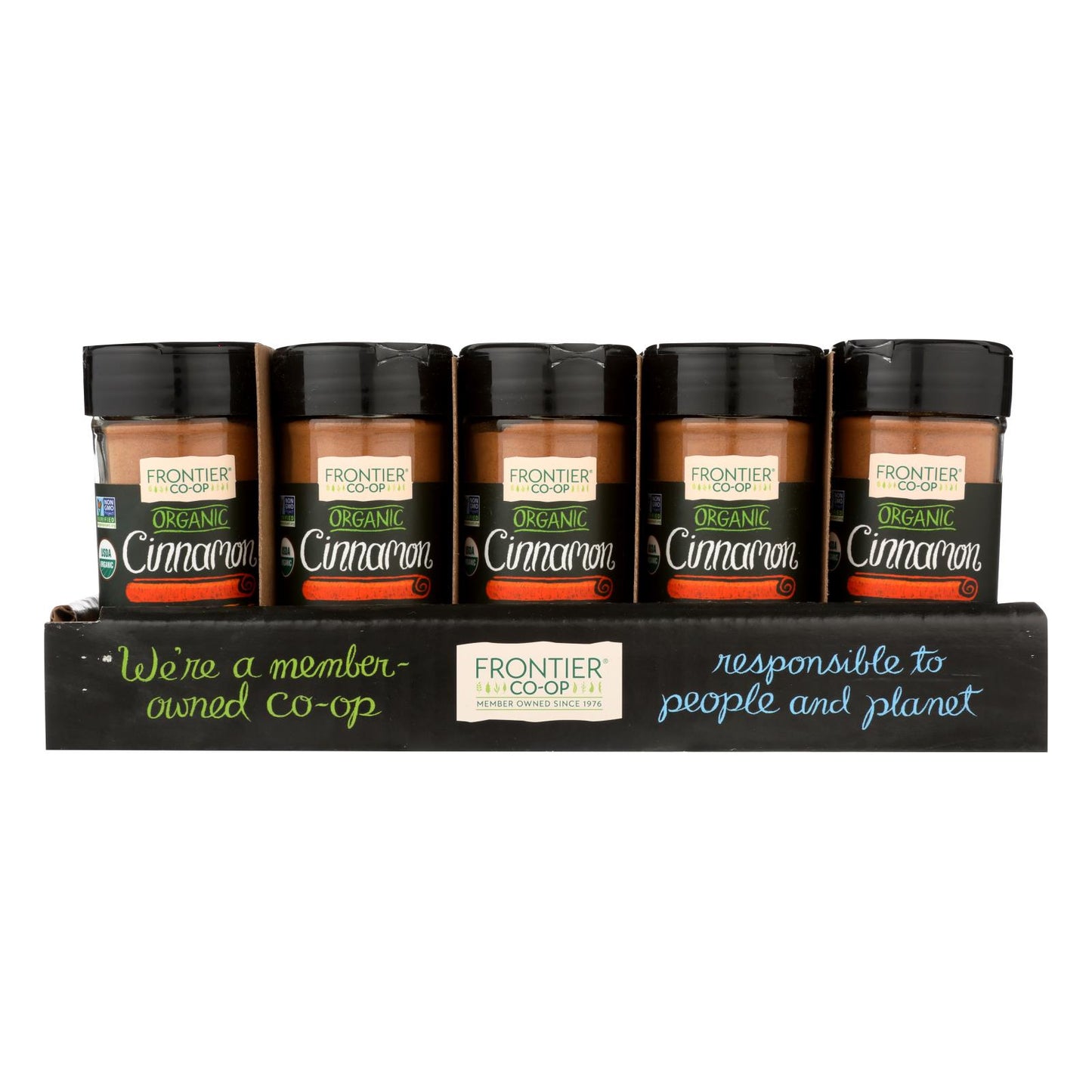 Frontier Herb - Cinnamon - Organic - Case Of 15 - 190 Oz(D0102H5Nhl6)