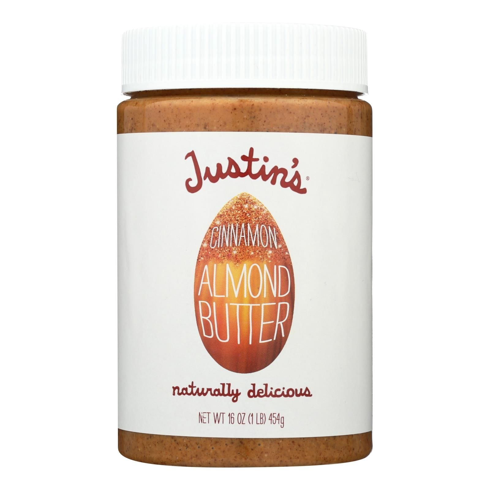 Justins Nut Butter Almond Butter - cinnamon - case Of 6 - 16 Oz(D0102H5NJM2)