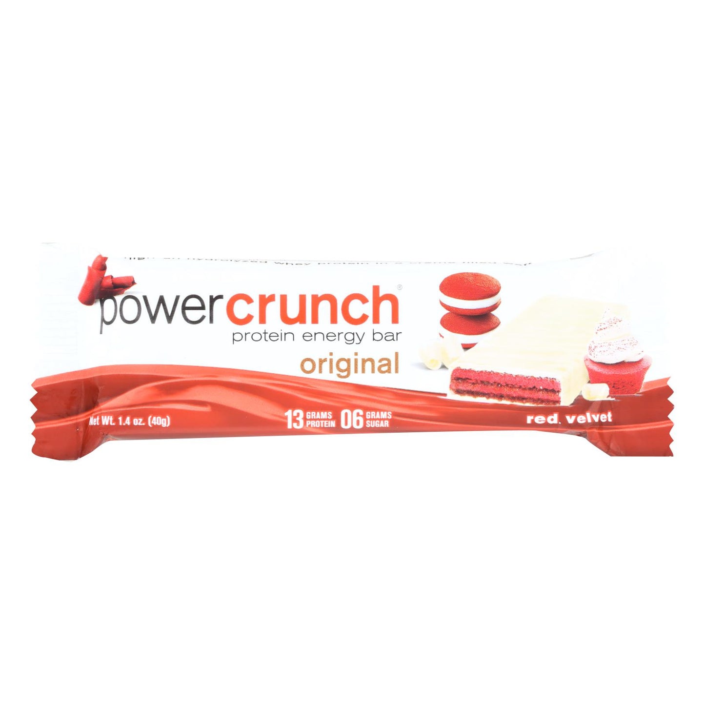 Power Crunch Protein Energy Bar Red Velvet - Case Of 12 - 14 Oz(D0102H5Np5J)