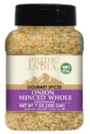 Pride Of India Onion Minced Whole Ourmet Spice For Cooking Pantry Essential Adds Flavor To Saucesdipsrubsmarinades Easy To Use(D