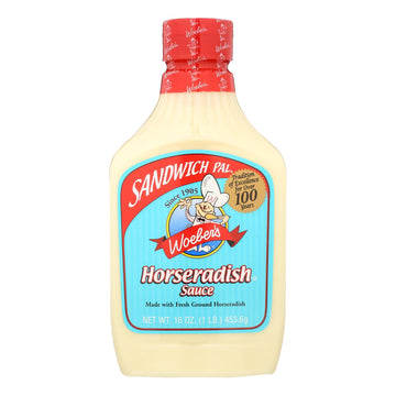 Woebers Sauce - Horseredish - Case Of 6 - 16 Oz(D0102H5W6N2)