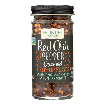 Frontier Herb Red chili Peppers - crushed - 12 Oz(D0102H5W8D8)
