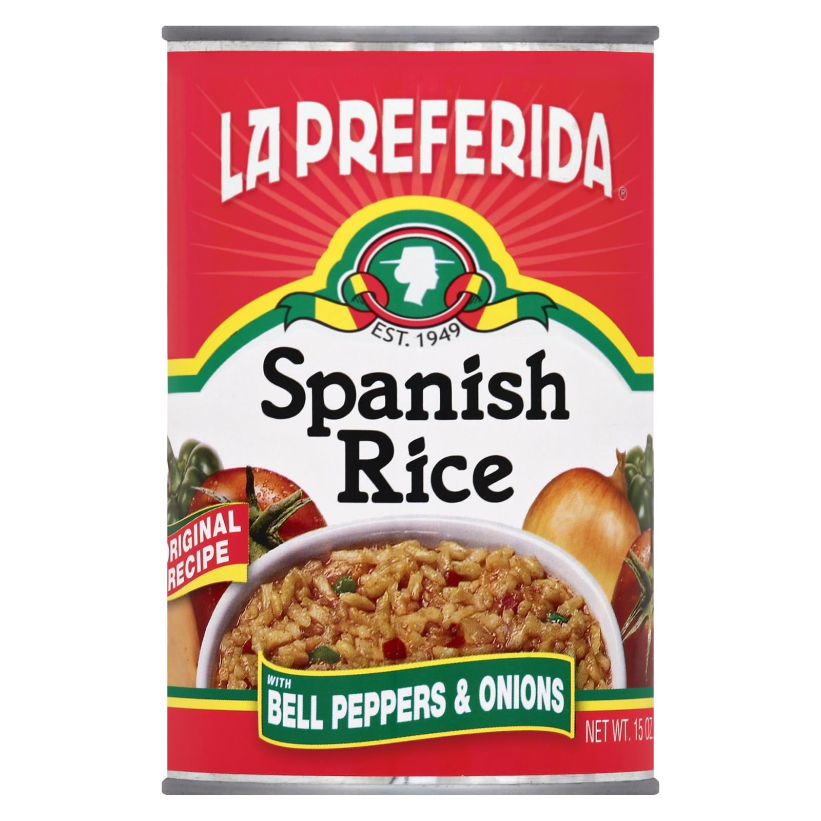 La Preferida, Spanish Rice With Bell Peppers & Onions - Case Of 12 - 15 Oz(D0102H5Wdv2)